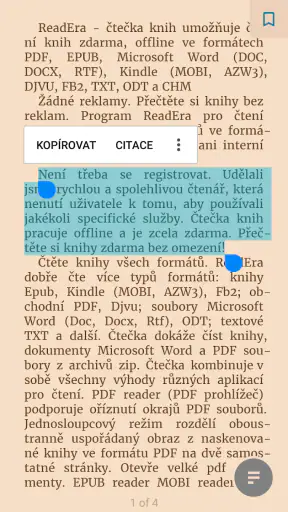 ReadEra: čtečka knih pdf epub screenshot
