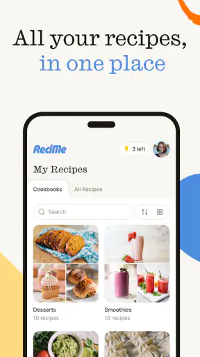 ReciMe: Recipes & Meal Planner screenshot