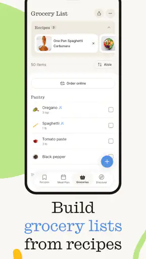 ReciMe: Recipes & Meal Planner screenshot