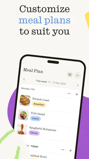 ReciMe: Recipes & Meal Planner screenshot