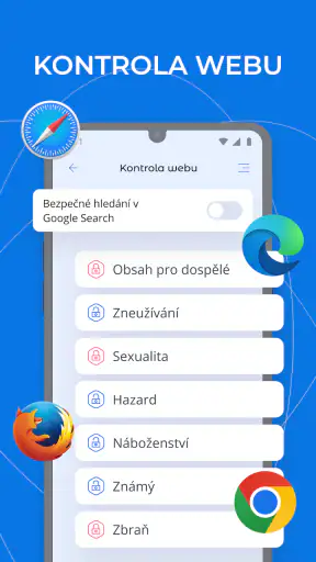 Rodičovská kontrola Kroha screenshot
