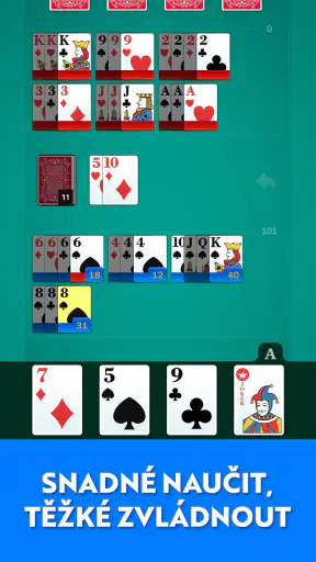 Rummy 500 - Karetní Hra screenshot