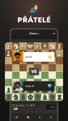 Šachy · Hraj a uč se Online screenshot