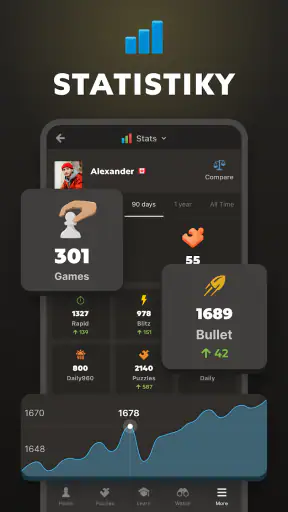 Šachy · Hraj a uč se Online screenshot
