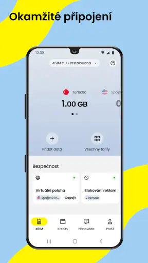Saily: eSIM karta na cesty screenshot