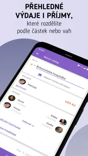 Settle Up – dlužníček screenshot
