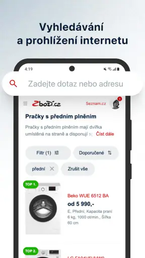 Seznam.cz screenshot