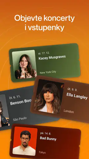 Shazam: Hudba a koncerty screenshot