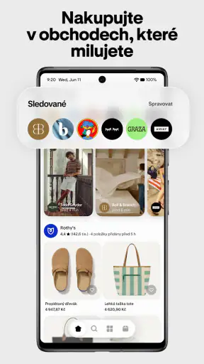 Shop: sleduj, plať, objevuj screenshot