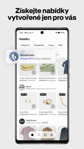Shop: sleduj, plať, objevuj screenshot