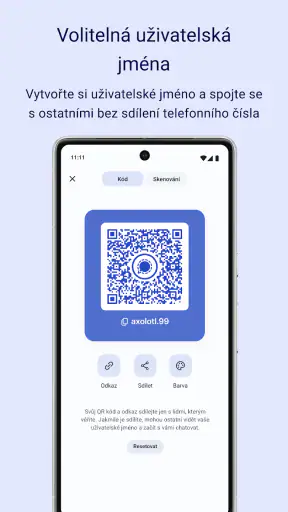 Signal – soukromá komunikace screenshot