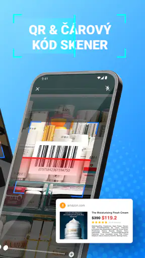 Skener QR kódů a čárových kódů screenshot