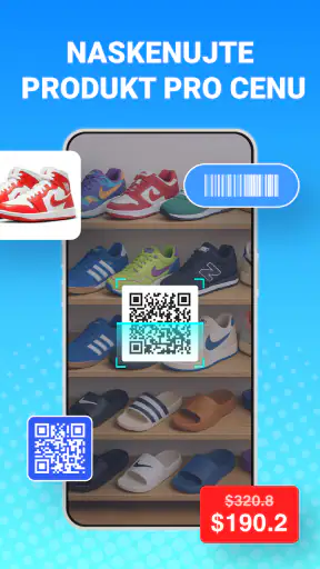Skener QR kódů a čárových kódů screenshot