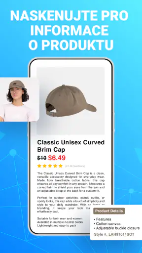 Skener QR kódů a čárových kódů screenshot