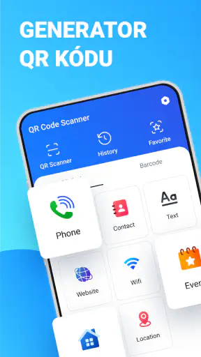Skener QR kódů a čárových kódů screenshot