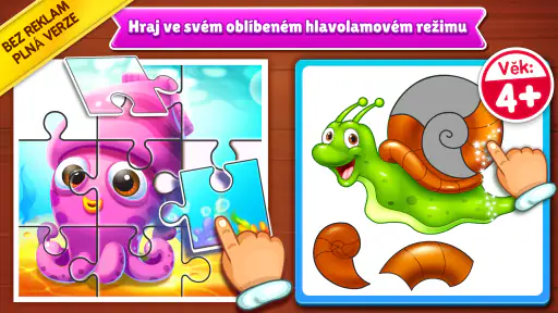 Skládačky pro děti: Dětské hry screenshot