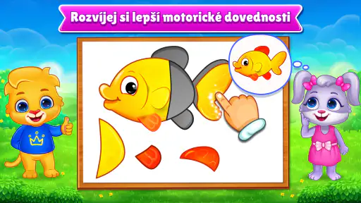 Skládačky pro děti: Dětské hry screenshot