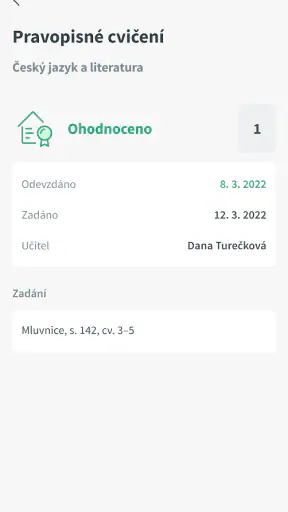 Škola Online screenshot