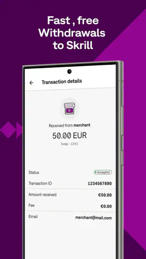 Skrill – Plať a posílej peníze screenshot