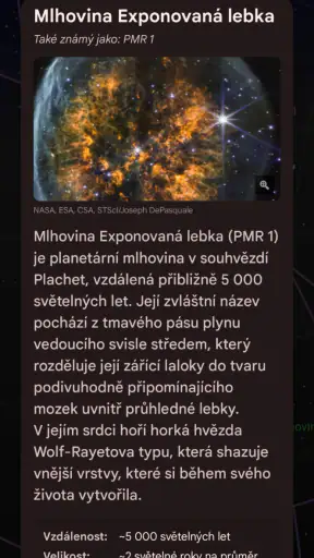 Sky Map: Mapa oblohy screenshot