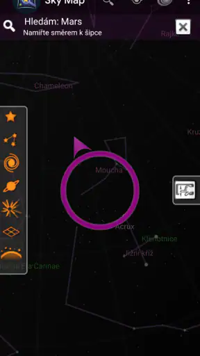 Sky Map: Mapa oblohy screenshot
