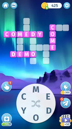 Sky Words: Relax Puzzle Games screenshot