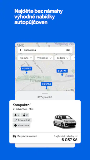 Skyscanner Lety Hotely Auta screenshot