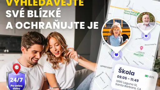 Sledování Telefonu pomocí GPS screenshot