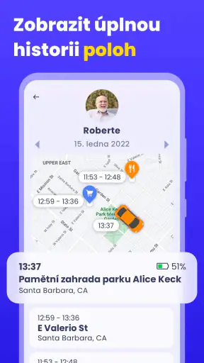 Sledování Telefonu pomocí GPS screenshot
