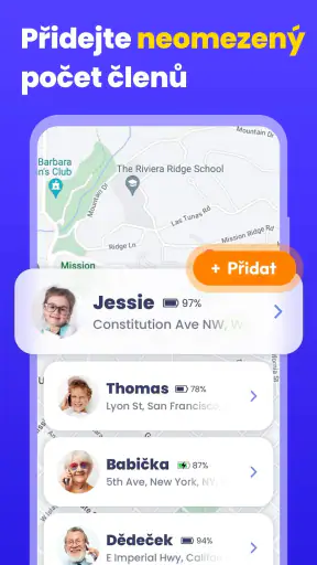 Sledování Telefonu pomocí GPS screenshot