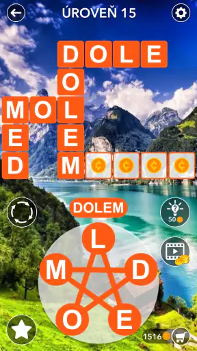 Slovní Kříž : České Křížovky screenshot