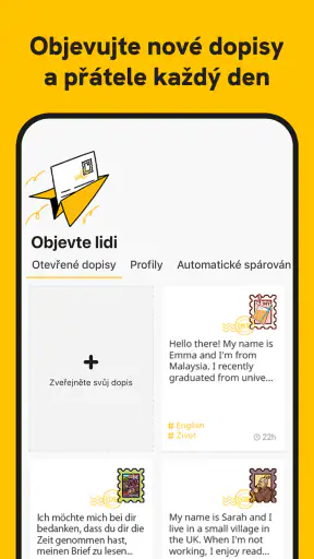 Slowly: Najdi přátele ve světě screenshot