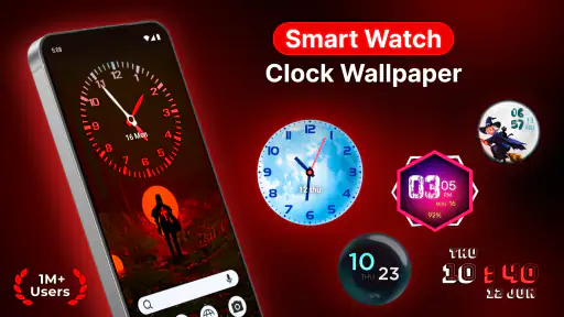 Smart Watch - Clock Wallpaper screenshot