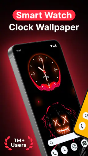 Smart Watch - Clock Wallpaper screenshot