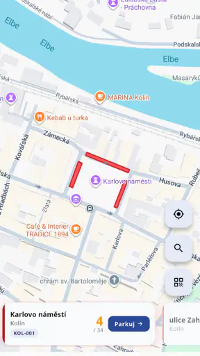 Smart4City Parkování screenshot