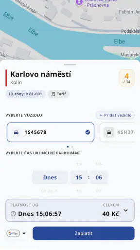 Smart4City Parkování screenshot