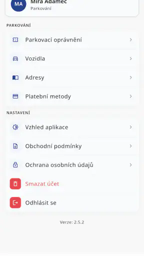 Smart4City Parkování screenshot