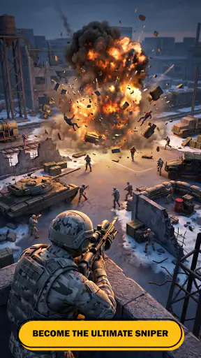 Sniper Area: Shooting games screenshot