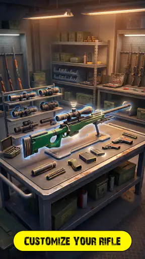 Sniper Area: Shooting games screenshot