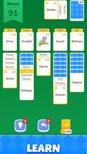 Solitaire Associations Journey screenshot