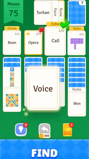 Solitaire Associations Journey screenshot