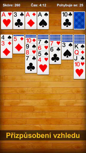 Solitér česky screenshot