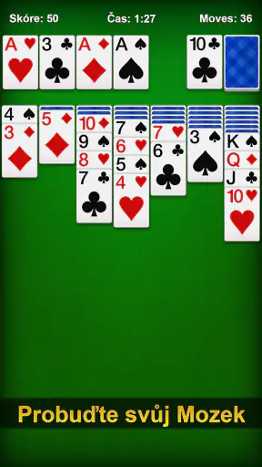 Solitér česky screenshot