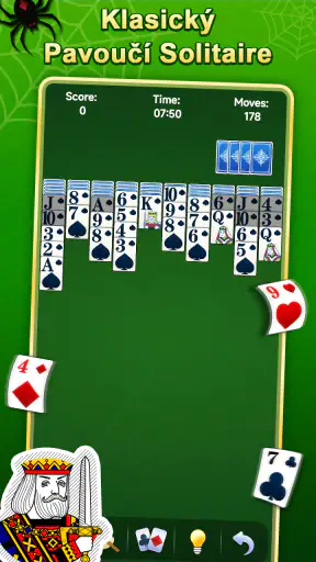 Spider Solitaire screenshot