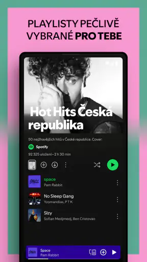 Spotify – hudba a podcasty screenshot