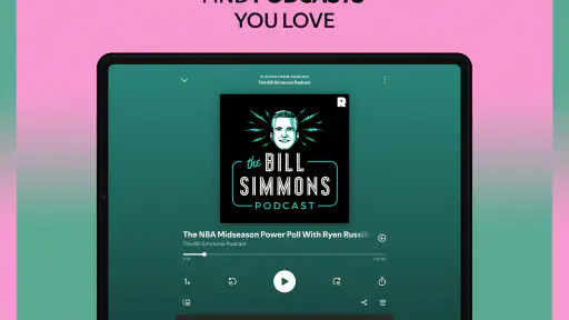 Spotify – hudba a podcasty screenshot