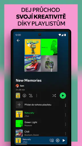 Spotify – hudba a podcasty screenshot