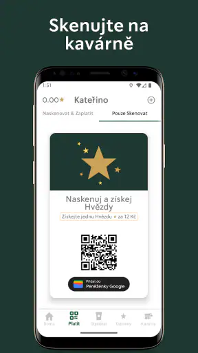 Starbucks Czechia screenshot