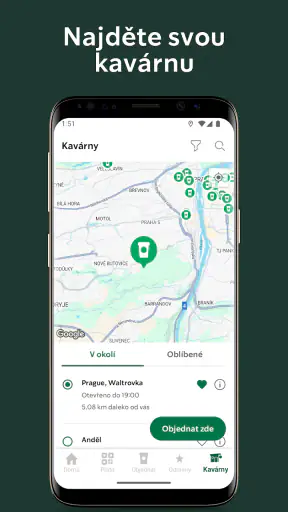 Starbucks Czechia screenshot