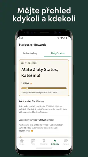 Starbucks Czechia screenshot